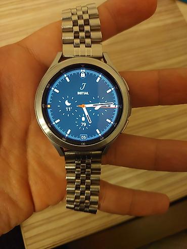 Samsung Galaxy Watch (dairəvi model) – paslanmayan poladdan metal