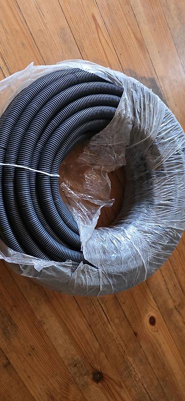 et masini: Korrüqasiyalı elektrik kabel borusu (rəng: tünd boz) - Material — 1