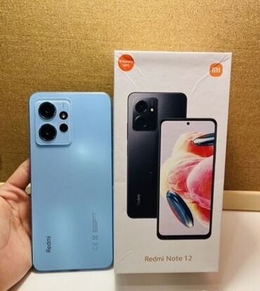 Xiaomi: Xiaomi Redmi Note 12, 128 GB, rəng - Mavi, 
 Sənədlərlə