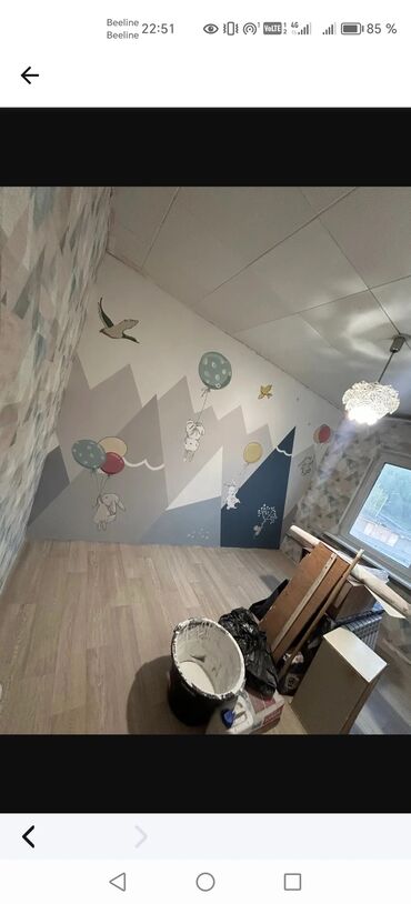 Поклейка обоев: Опытные Мастера со стажем 13 лет сделают качественный ремонт в вашей — 18