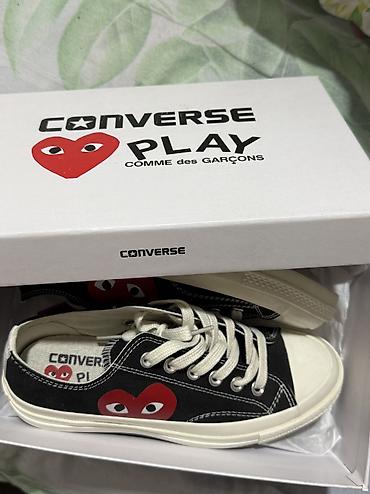 конверсы сколько стоят: Кроссовки, 39.5, Converse, Новый, цвет - Черный, Самовывоз, Платная доставка — 1