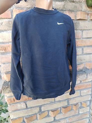 Nike muški duks – model sa okruglim izrezom, tamnoplave boje. -