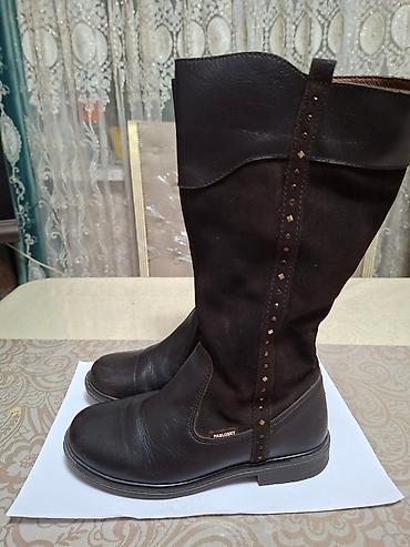 Детская обувь: Балетки и сапоги для девочки 1) Темно-синие балетки H&M - — 4