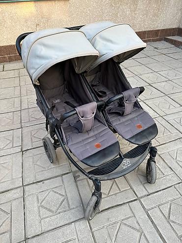 Коляски: Коляска для двойни/погодок, прогулочная, рядом-рядом. Основные — 1