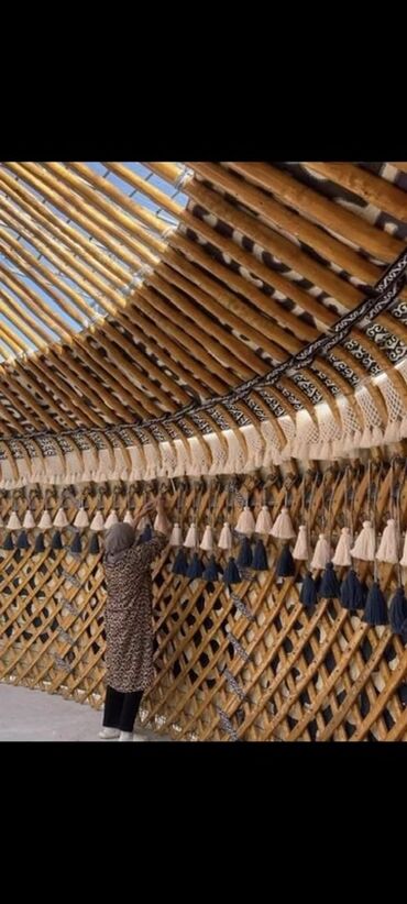 Продажа юрт: Юрта традиционная кочевая - Диаметр: ориентировочно 5–6 м (по фото) — 19