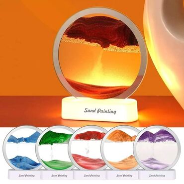 Rasveta: Cena 2250 din Peščano živopisno noćno svetlo Proces rotacije za — 7