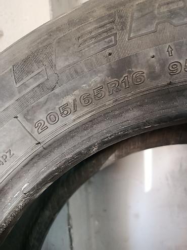 Шины 205 / 65 / R 16, Лето, Б/у, 1 шт, Легковые