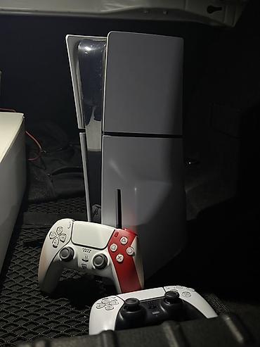 sup oyun: Salam, ideal veziyyetde Playstation 5 slim satilir. Uzerinde 2 eded — 1