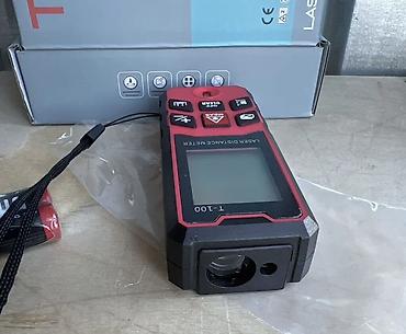 лазерный длиномер: Лазерный дальномер T-100 (Laser Distance Meter) - Диапазон измерений — 3
