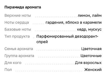 emotion deodorant: NINA FRESH DEODORANT 150 ml, пшикнула раз, полный, имеется коробка, 50 — 2