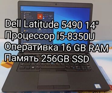 работа рукоделие: Ноутбук, Dell, 8 ГБ ОЗУ, Intel Core i5, 14 ", Б/у, Для работы, учебы, память SSD