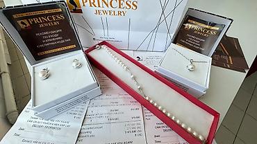 набор жемчуг: Набор украшений с натуральным жемчугом Princess Jewelry Состав: - — 4