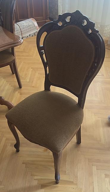 Mebel: Qonaq otağı üçün, İşlənmiş, Qatlanmayan, Stul — 2