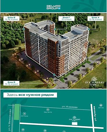 Новостройки от застройщика: Строится, Элитка, 3 комнаты, 94 м² — 1