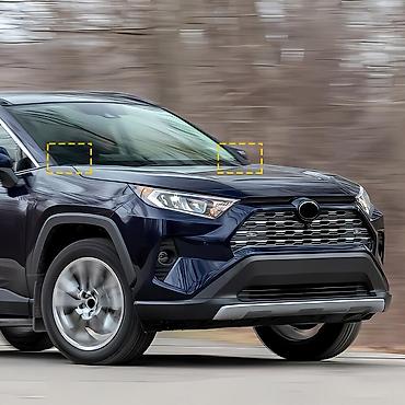фораннер 2018: Уплотнитель стекла Лобовое Toyota, 2020 г., Новый, Аналог — 2