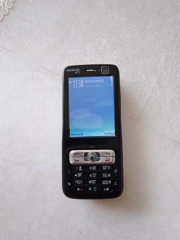 nokia telefon 6300: Nokia N73, 16 GB, rəng - Qara, Düyməli