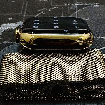 Apple Watch: Apple Watch Series 8 45mm GPS + Cellular Gold Stainless Steel Продаю — 10