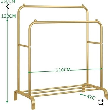 Mağaza asılqanları: Paltar asmaq üçün nəzərdə tutulmuş metal konstruksiyalı asılqan. Bu — 11