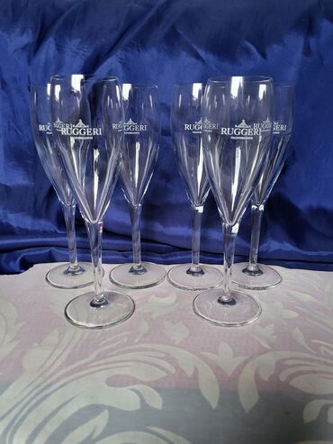 Čaše: Case nove duvano kristalno staklo za vino Italija 2004g. Case — 7