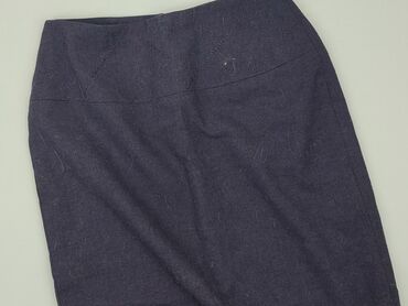 spódnice pikowana zimowa: Skirt, M (EU 38), condition - Good