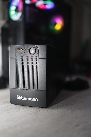 komputer satisi: UPS 360W 650VA ideal super vəziyyətdədir Shturmann UPS 360W 650VA — 1