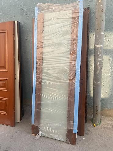 ağ qapı: Şüşəli dekorativ otaq qapıları - Material: MDF əsaslı qapı lövhəsi — 6