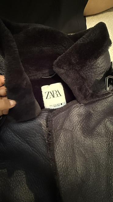 zara дубленка: Дублёнка-косуха ZARA Тёплая и объёмная модель авиатор/байкер — хорошо — 2