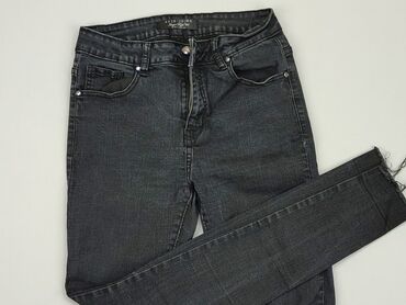 czarne spódniczka jeansowe: Jeansy, L, stan - Dobry