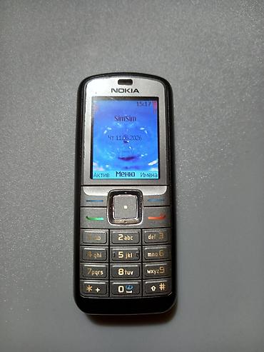 kohnə telefon: Nokia 6670, rəng - Gümüşü, Düyməli — 1