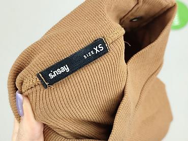 bordowe: Sinsay, Golf damski, rozmiar XS — 4