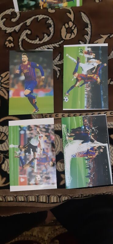 Digər kitablar və jurnallar: Barselona futbol şəkilləri.405 ədəddir — 25