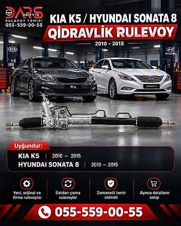 Рулевая часть: 🔥 KIA K5 / HYUNDAI SONATA 8 üçün 57700-3Q000 Rulevoy / Rulavoy 🔥 🚘 — 1