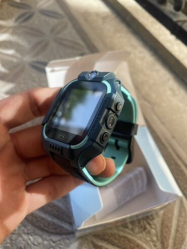 gps навигатор для машины: Smart saat, Sensor ekran, rəng - Göy