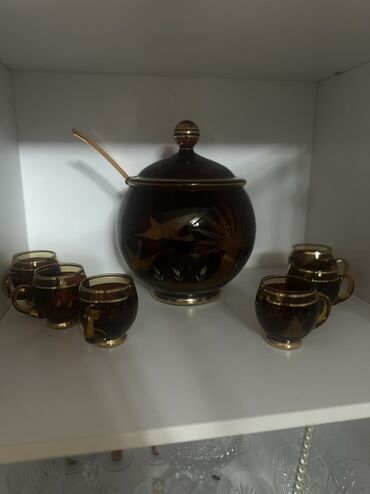 детский игровой набор черепашки ниндзя: Klassik şərbət/kompot dəsti - Tərkib: bagema temiz teze 1 böyük