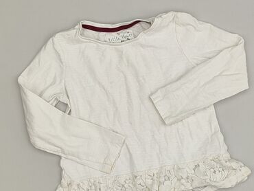 sweterek ze srebrną nitką: T-shirt, Tu, 5-6 years, 110-116 cm, condition - Very good