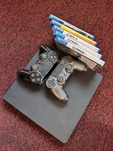 ремень швейной машинки: Sony PlayStation 4 (Slim), комплект для игр на двоих. В наборе: - — 1