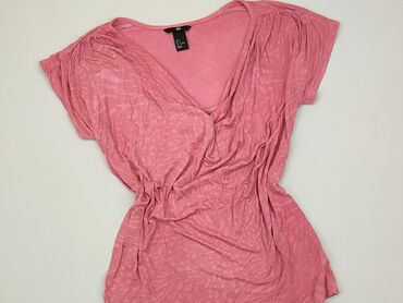 różowe t shirty: T-shirt, H&M, S, stan - Bardzo dobry