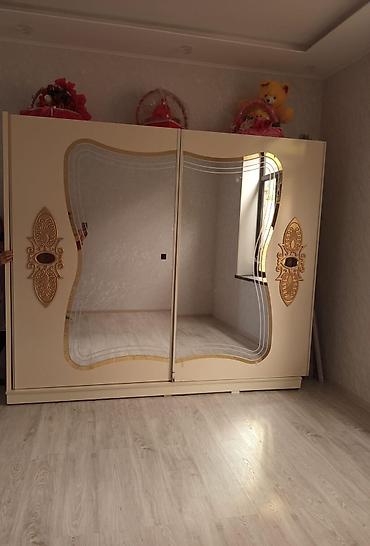 ucuz makyaj masası: Yataq otağı mebel dəsti - Üslub: Klasik-lüks dizayn, krem rəngdə — 9