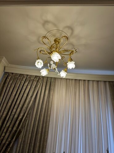 kar tanesi: Çılçıraq, 6 lampa, Metal