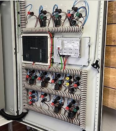 yumurta sekilleri: Elektrik paneli, müxtəlif elektrik dövrələrini idarə etmək və qorumaq — 4