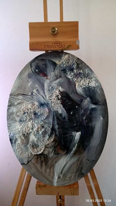 mehanizam za rotirajuce daske: Slika, 40 x 30 cm, Novo