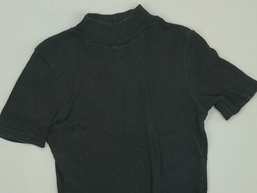 czarna koszulka oversize: Koszulka, 5-6 lat, 110-116 cm, stan - Dobry