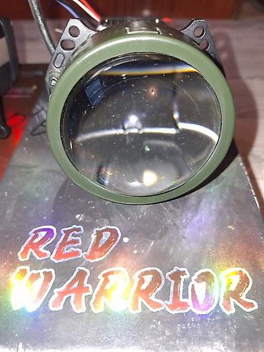 оптика авто: Биксеноновые (или би-LED) линзованные модули Red Warrior — комплект из — 4