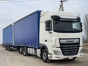 Тягачи: Тягач, DAF, 2018 г., Тентованный — 1