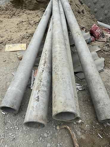 Beton borular: Beton borular – müxtəlif diametrlərdə Məhsul təsviri: - Material — 2