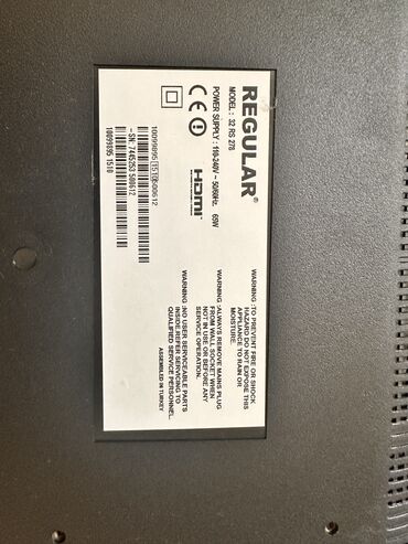 Televizorlar: İşlənmiş Televizor Vestel LED ekran 32" FHD (1920x1080), Ödənişli çatdırılma — 3