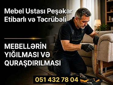 ayna qapi: Mebel ustası - Təmir, Sökülmə və Yığılma Xidmətləri Etibarlı və — 1