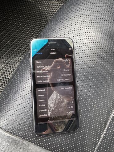 iphone 5s 16 gb space grey: IPhone 7, Б/у, 128 ГБ, Черный, Зарядное устройство, Защитное стекло, Чехол, 100 %