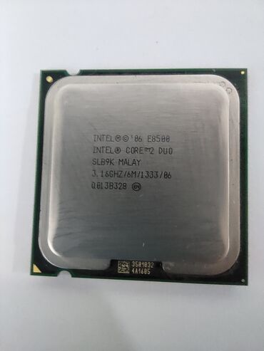 kredit kompüter: Prosessor Intel Core 2 Duo E8500, 3-4 GHz, 2 nüvə, İşlənmiş