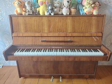 elektron saz: Upright pianino – “Belarus” markası - Korpus: klassik qəhvəyi taxta — 3